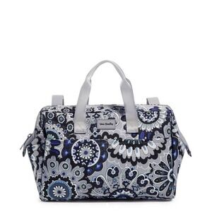 Vera Bradley Blue and Black Floral Travel Bag